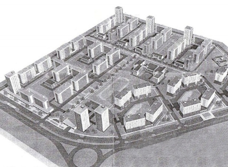 План застройки плющихинского жилмассива